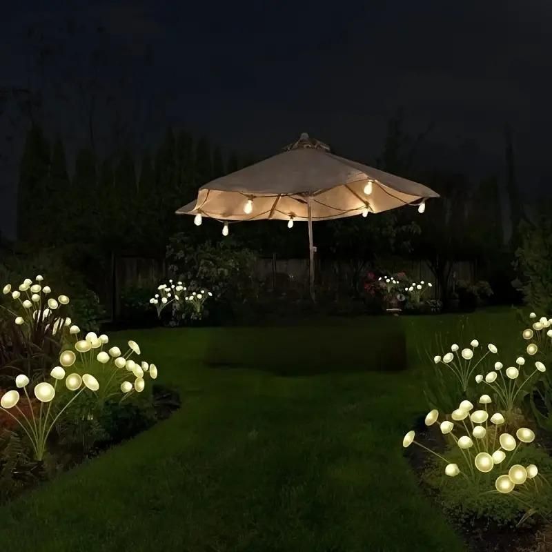 5 Watt 8 LED Solar Mushroom Garden Solar Light