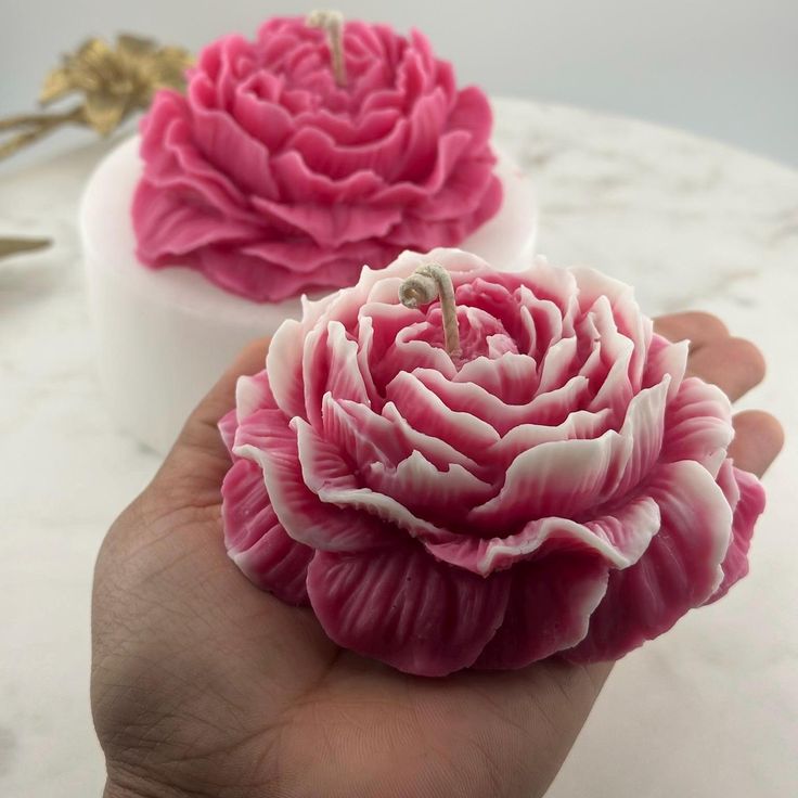 Rose Candle With Perfume